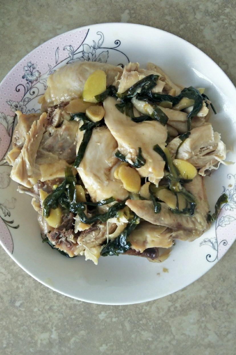 电饭锅简易版：盐焗手撕鸡
