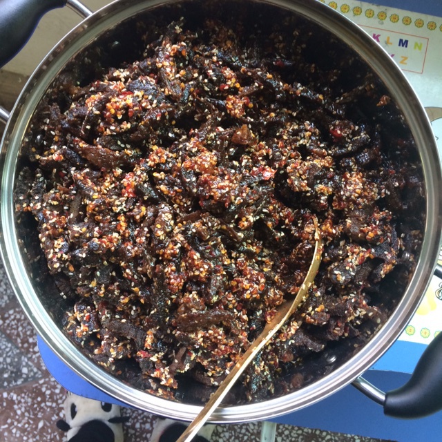 麻辣牛肉干
