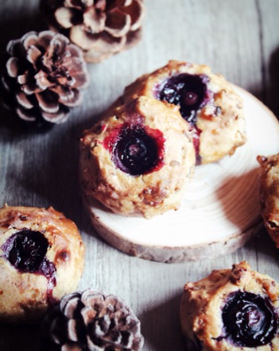 红小豆栗子司康