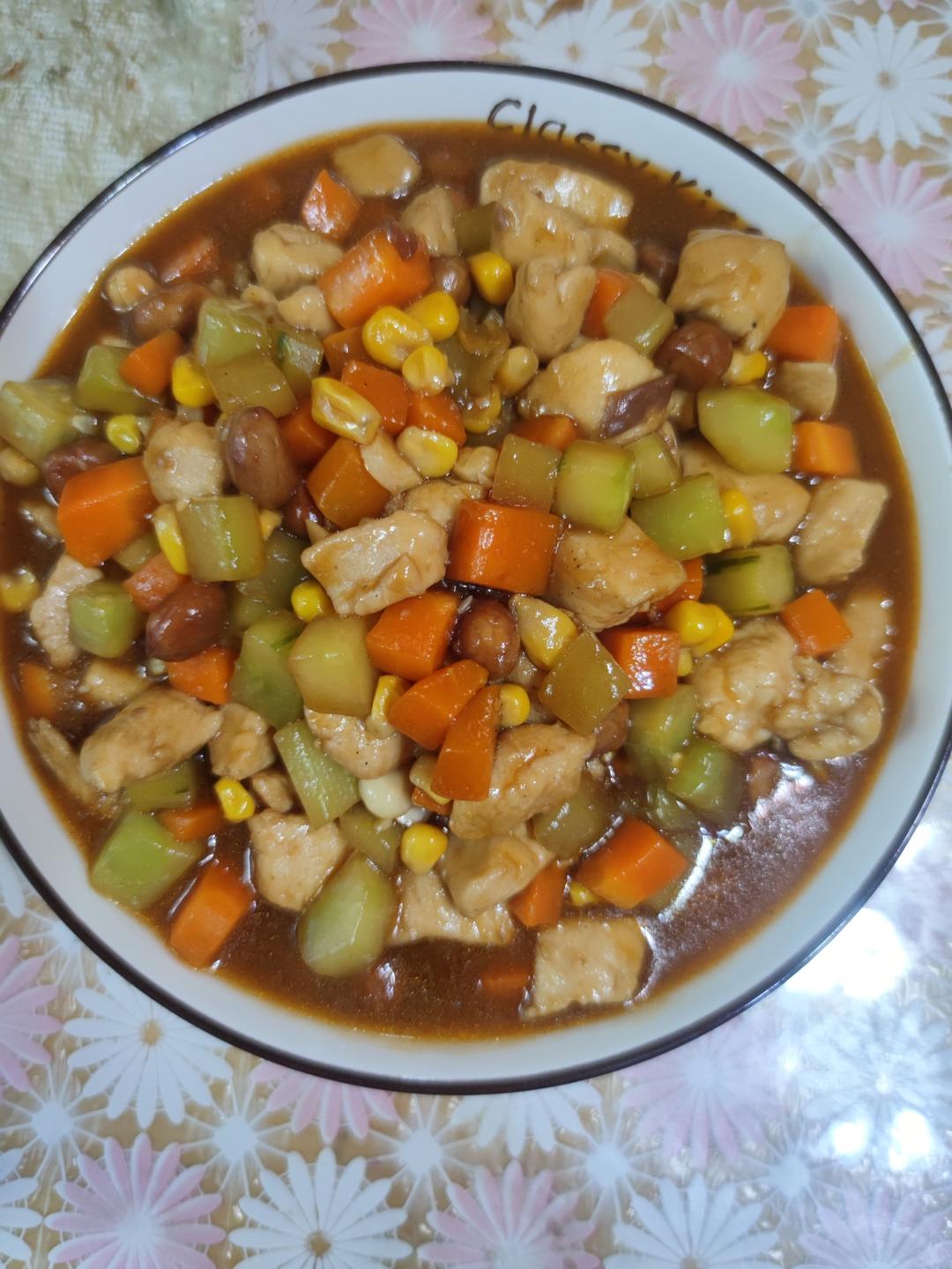 【米饭杀手·不输饭店的宫保鸡丁】（酸甜不辣版）