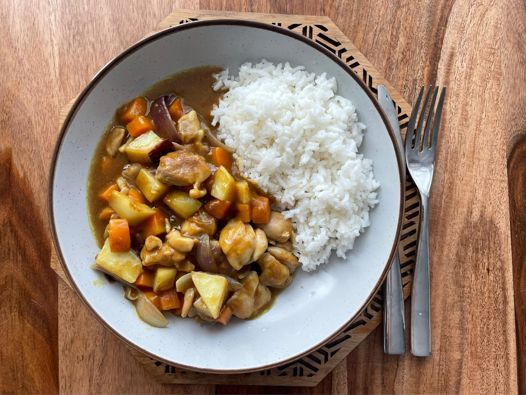 咖喱土豆鸡块