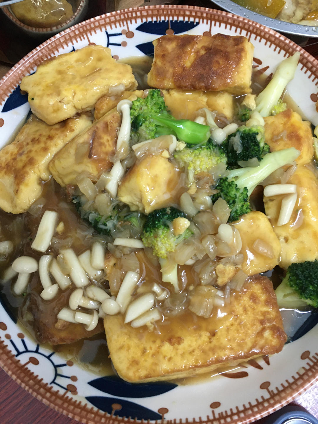 鲜香下饭菜【鲍汁豆腐】，自制豆腐原来如此简单！