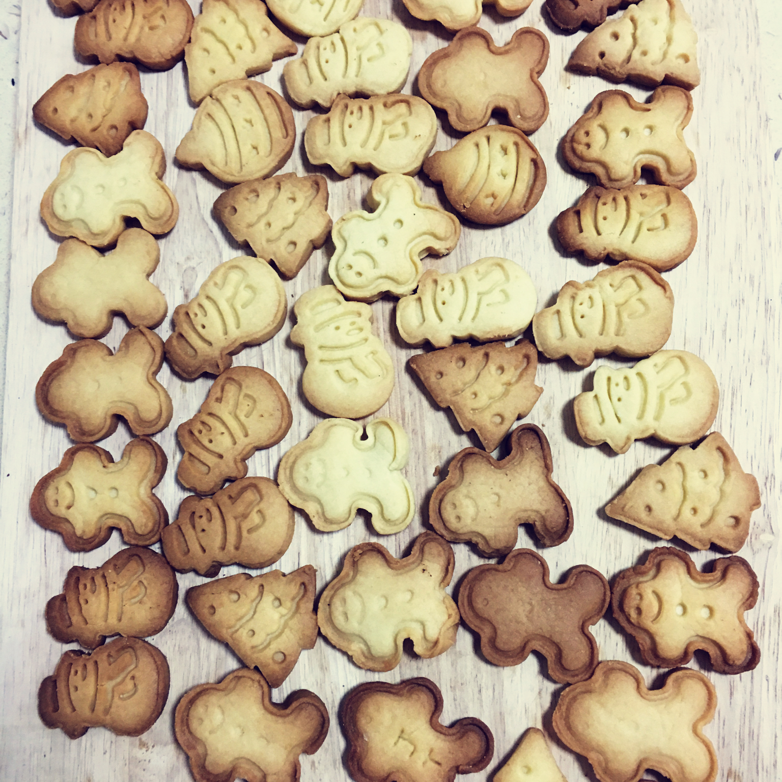 酥脆的黄油饼干（曲奇？）