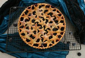蓝莓派blueberry pie的做法 步骤17