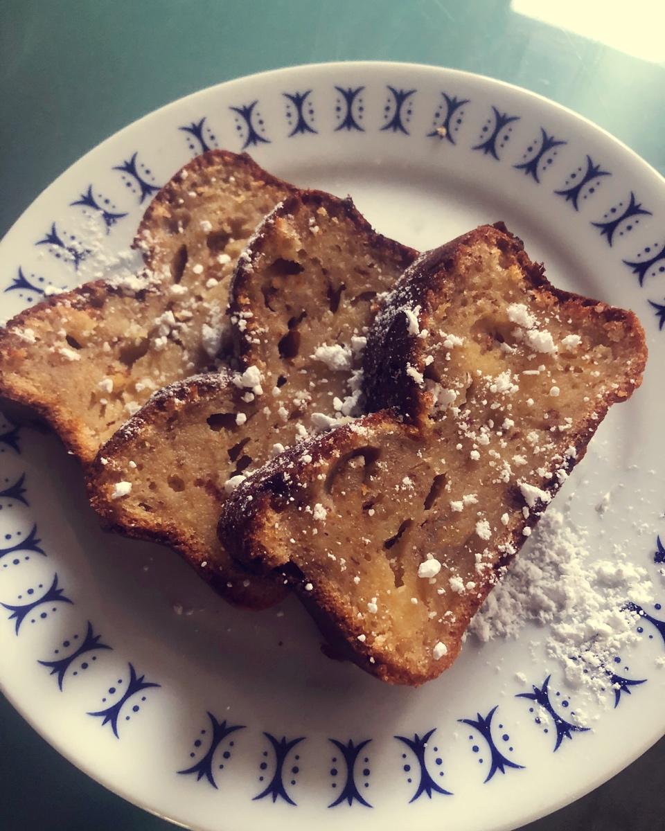 超简易蜂蜜肉桂磅蛋糕