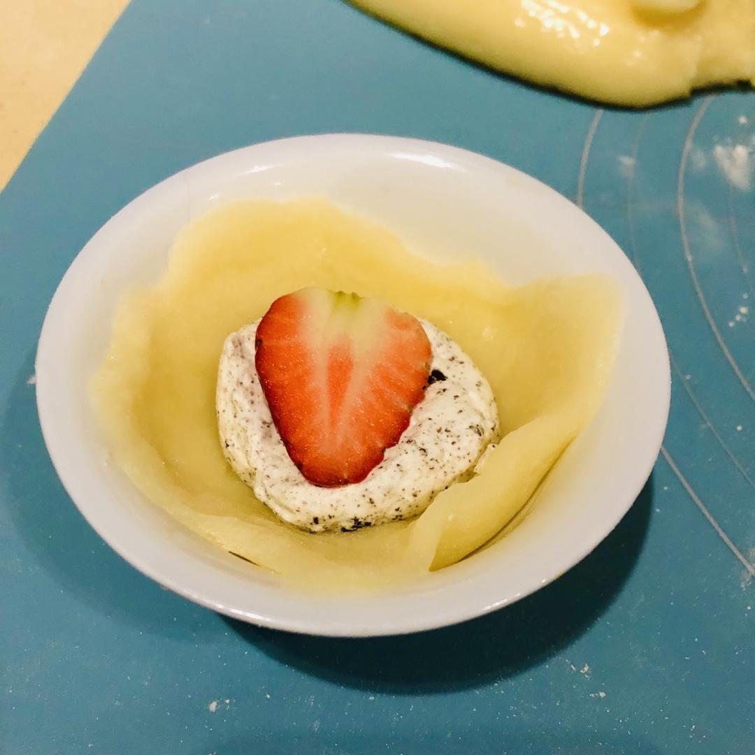 腹黑白胖子——奥利奥雪媚娘