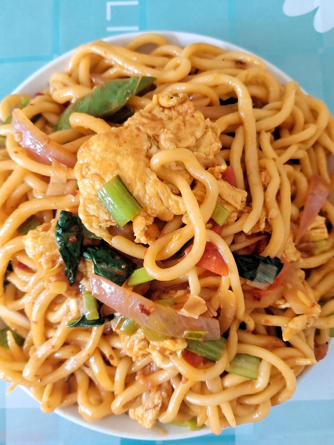 🍜最简单最好吃的家常炒面