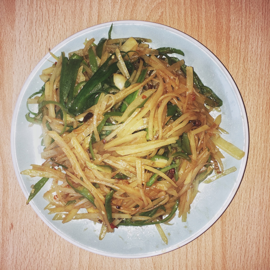 青椒土豆丝
