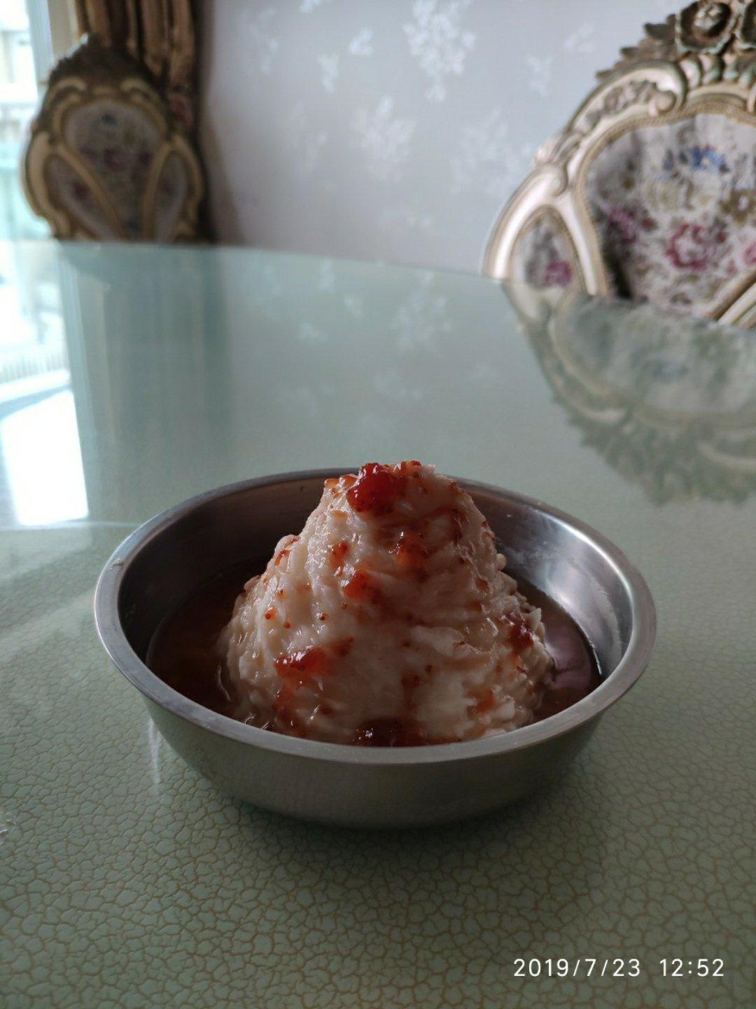 蓝莓山药泥