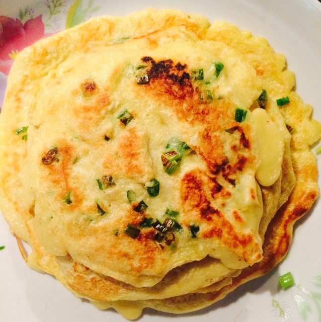 香葱鸡蛋饼