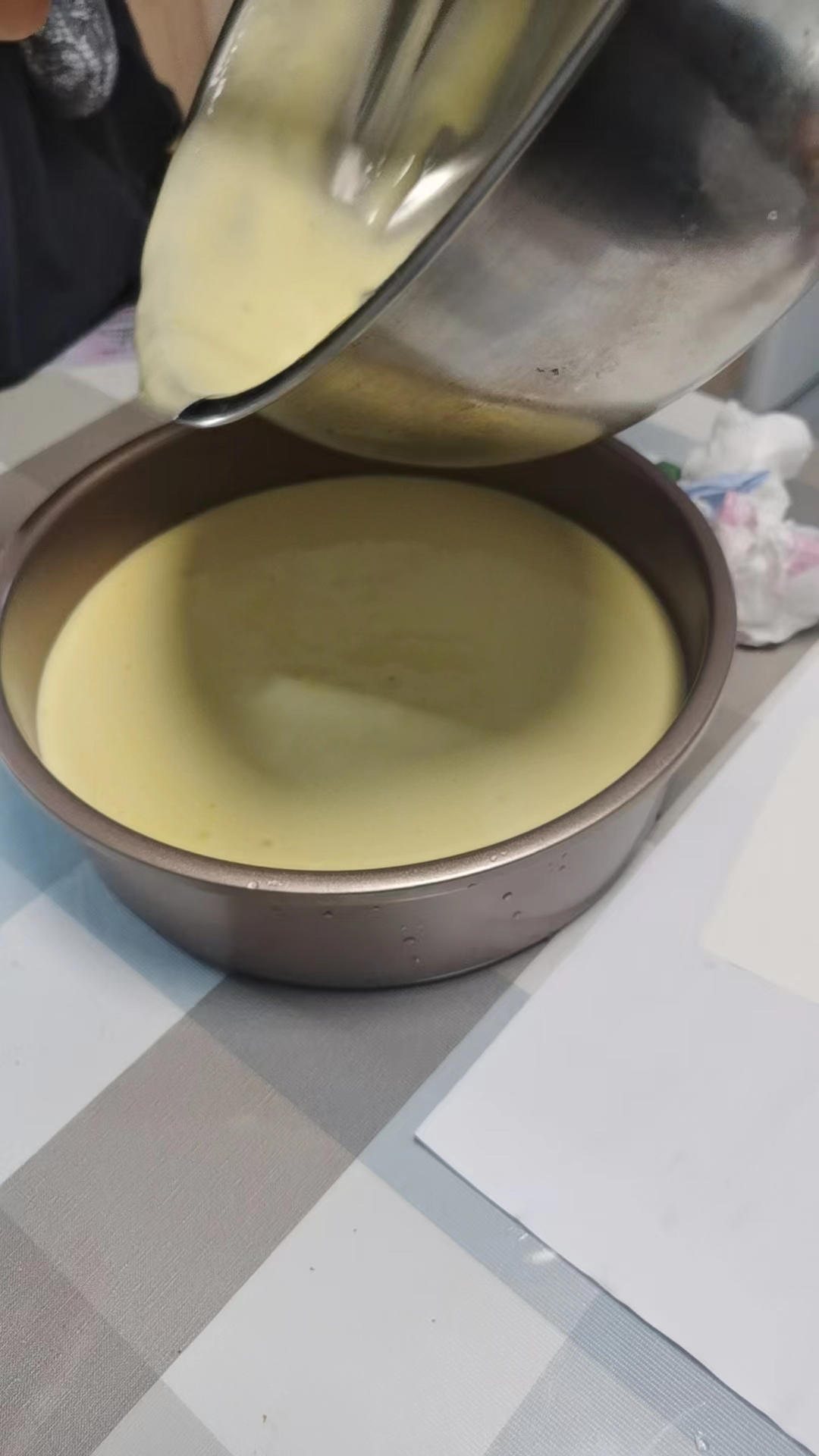 8寸戚风蛋糕（完美不开裂）