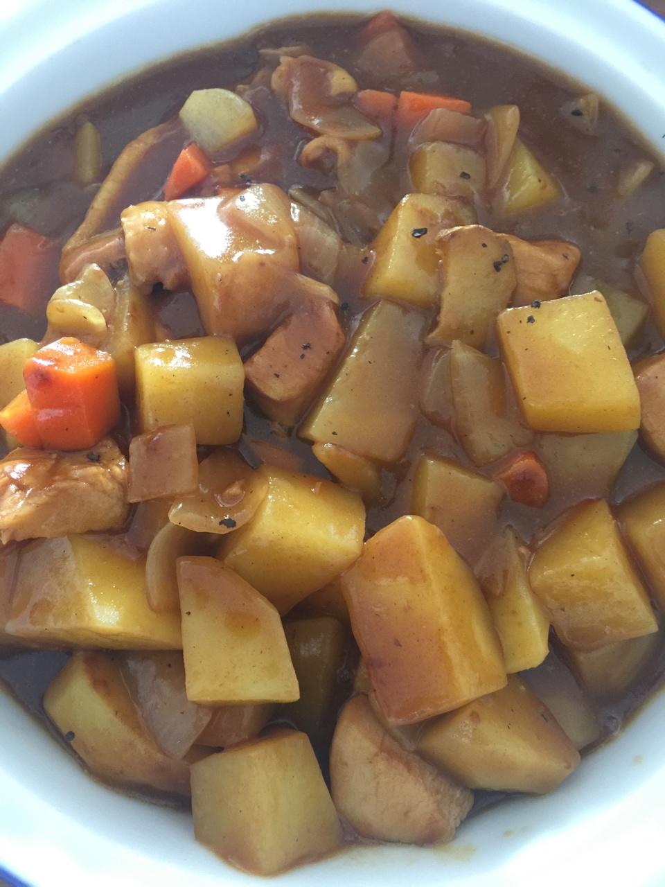 咖喱鸡肉饭