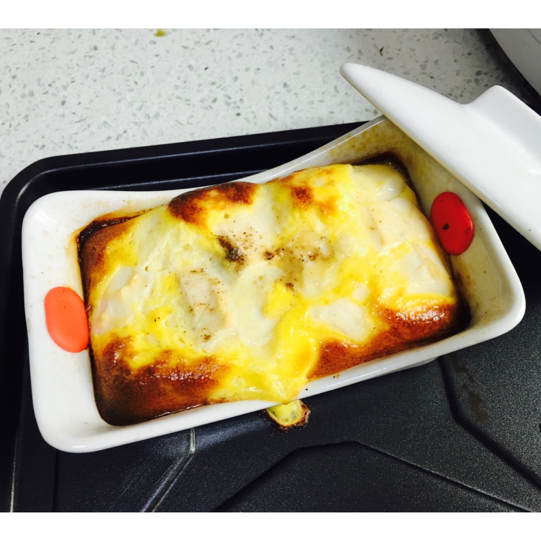 鸡蛋牛奶烤豆腐