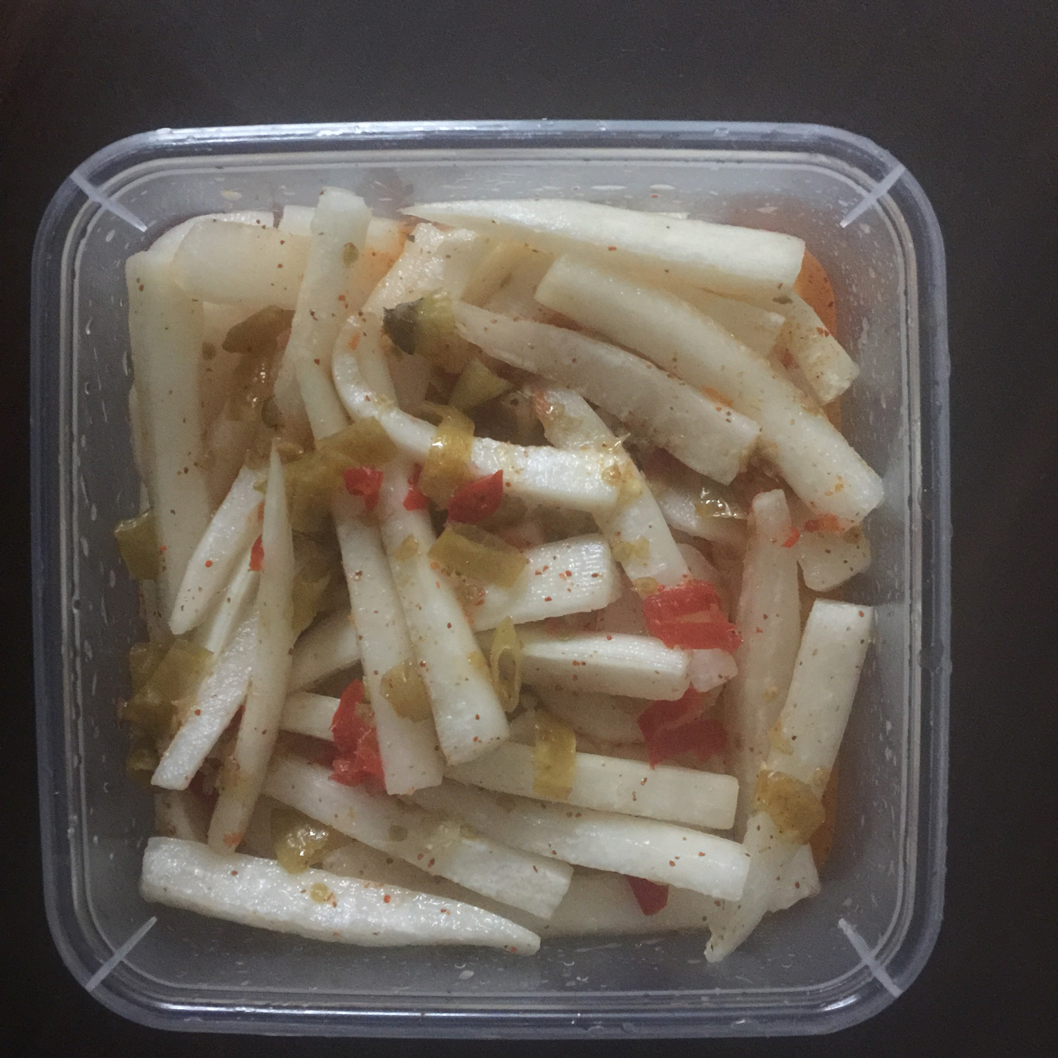 酸甜脆爽腌萝卜