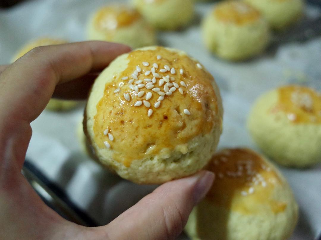 蛋黄酥蛋挞皮版（懒人法）