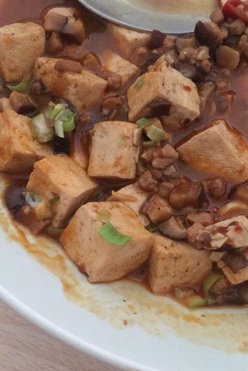 肉末香菇豆腐