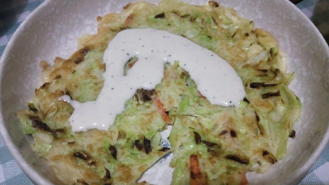卷心菜鸡蛋饼