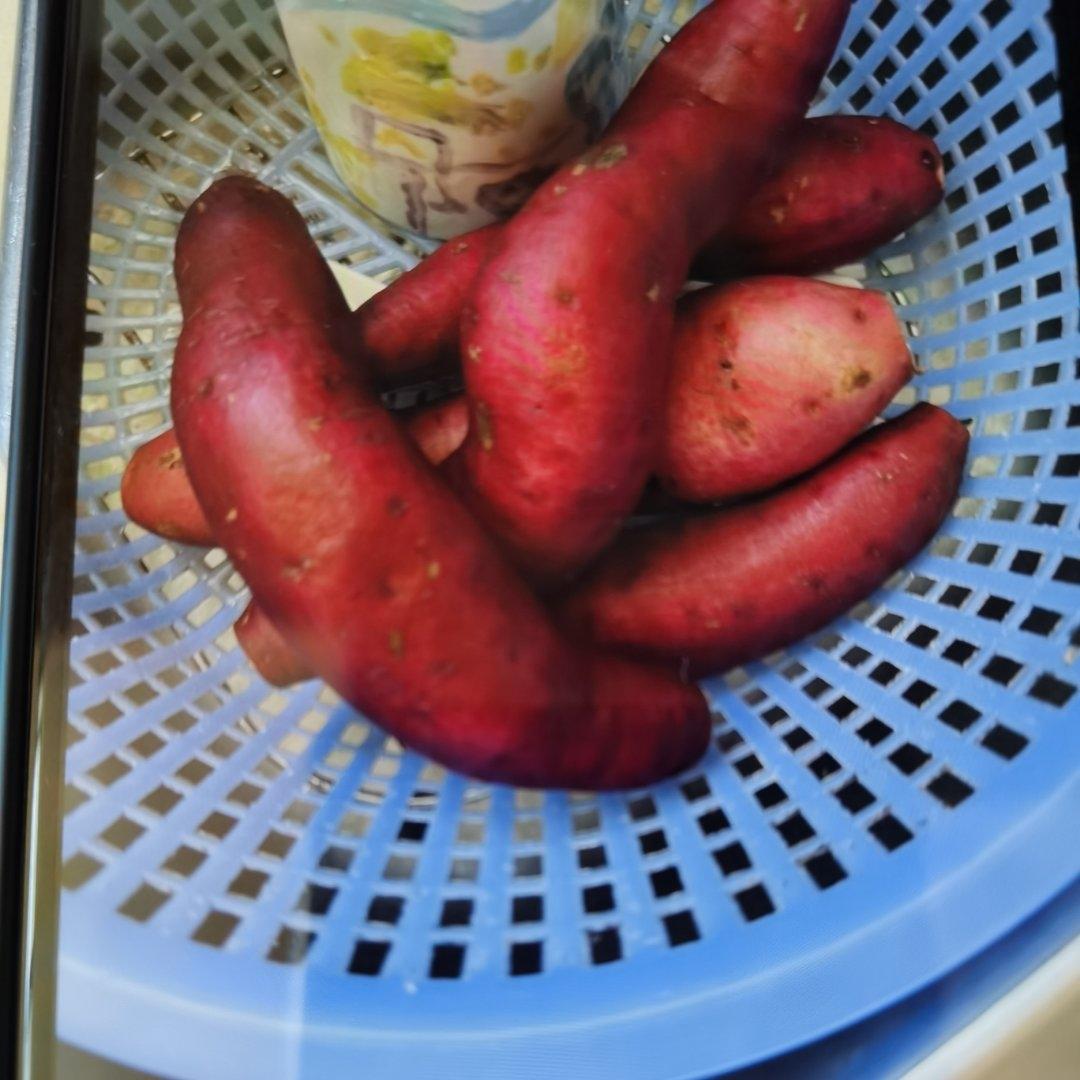 空气炸锅烤红薯(超级简单)