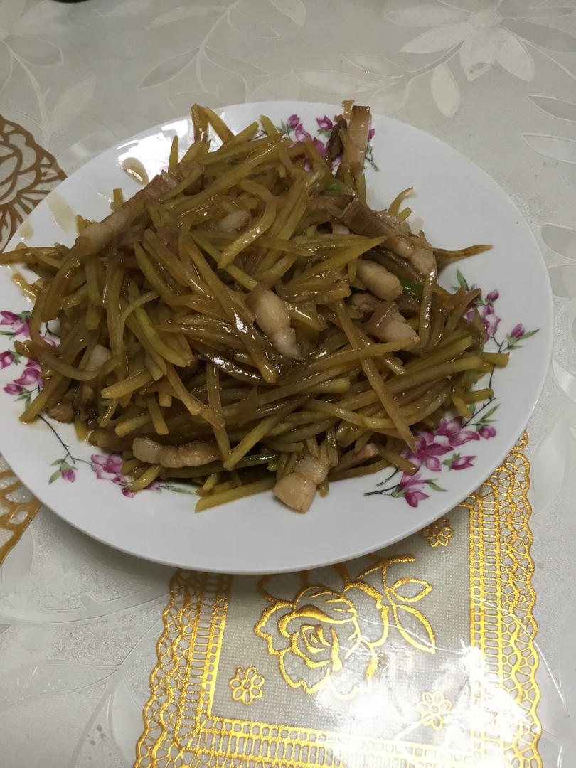 肉丝炒土豆丝