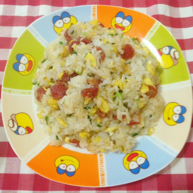 黄金火腿肠蛋炒饭