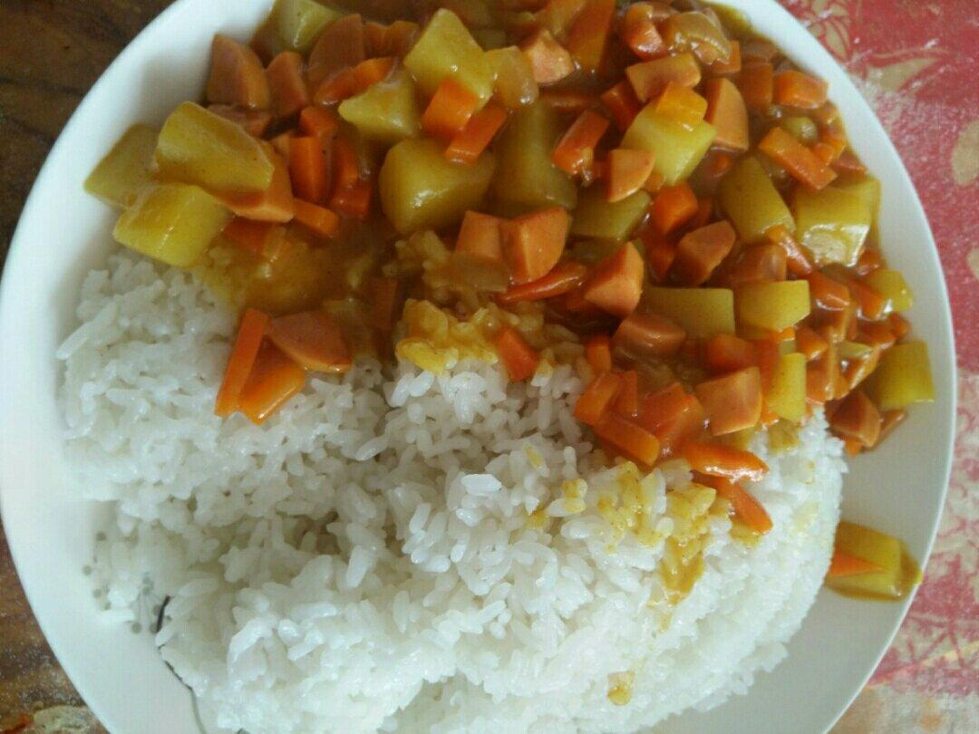 超级好吃鸡肉咖喱饭