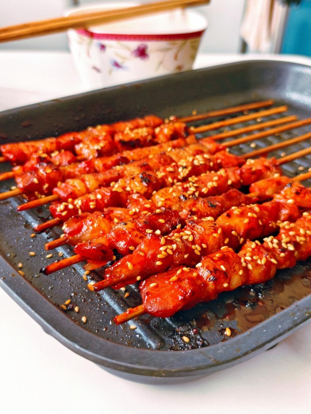 香烤牛肉串｜北鼎烤肉锅