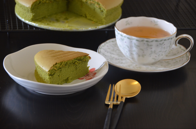 抹茶戚风蛋糕