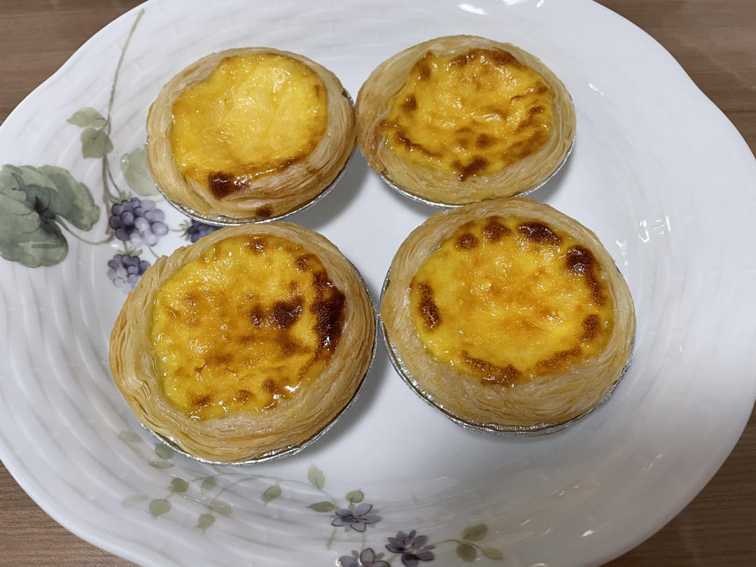 超嫩滑的葡式蛋挞(全蛋版)新手友好『秒杀KFC』