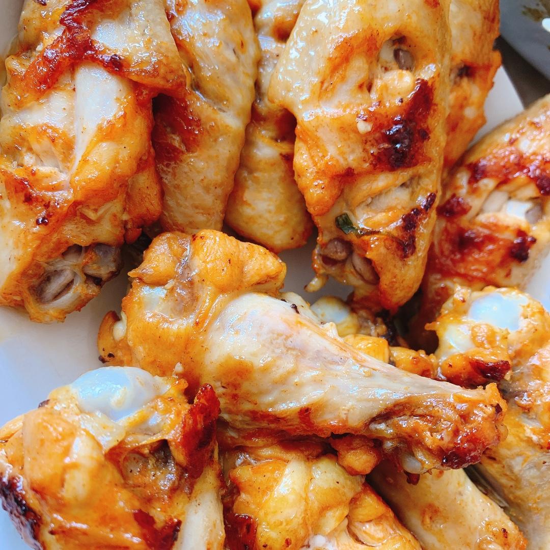 免烤箱❗️懒人版的新奥尔良鸡翅❗️