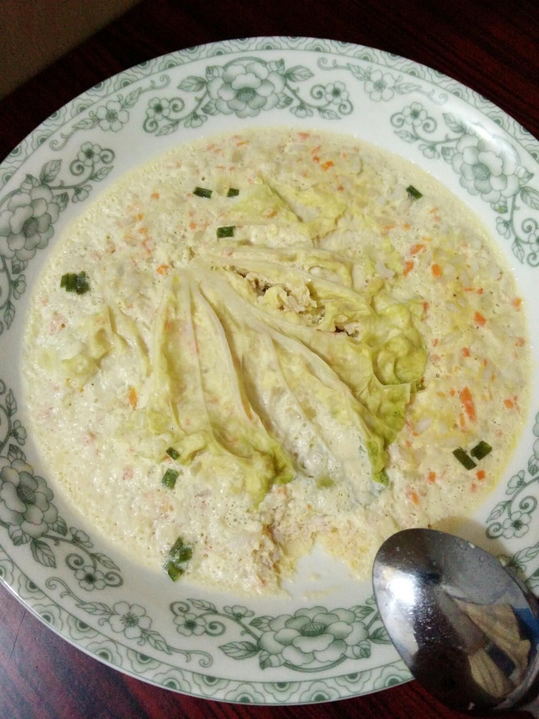 蒸莲藕肉泥