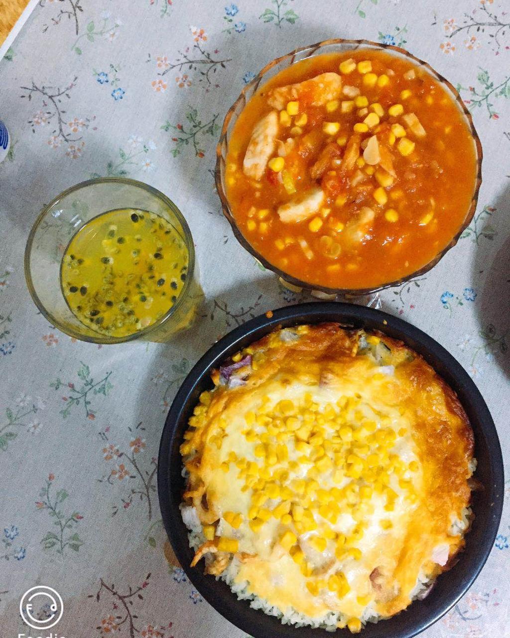 海鲜芝士焗饭