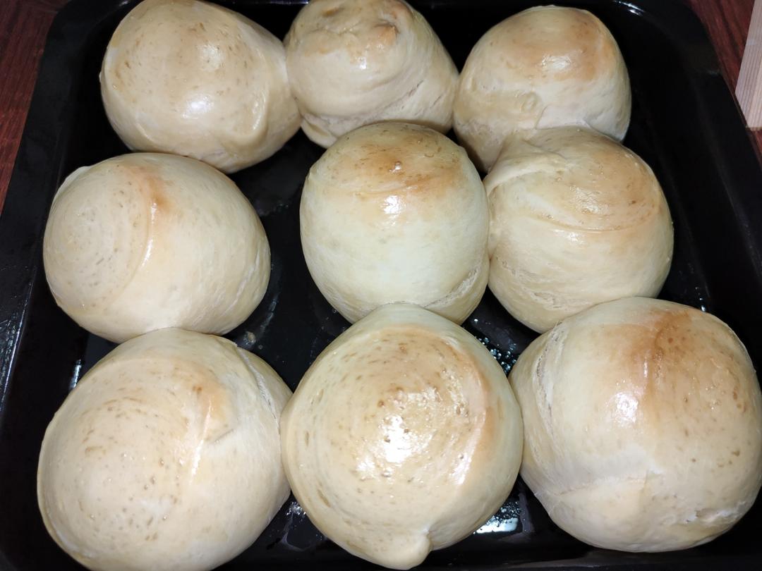 一次发酵❗️牛乳手撕面包