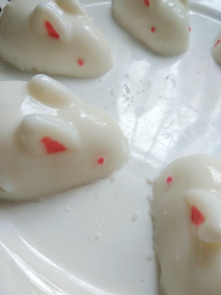 兔子布丁奶冻有颜值的美食