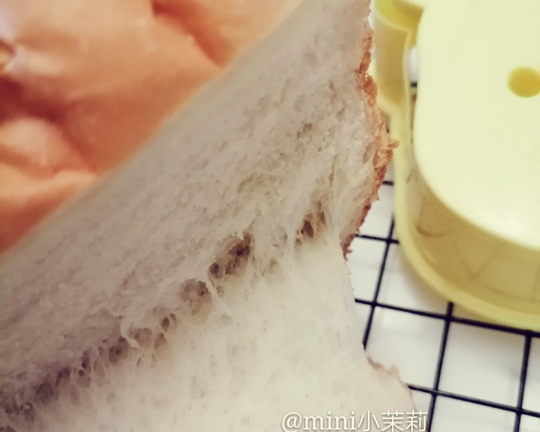超柔软淡奶油吐司面包机版的做法