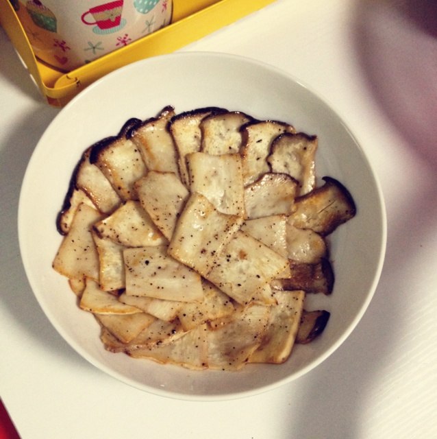 干煎杏鲍菇