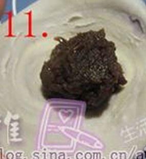 紫薯豆沙酥的做法 步骤11