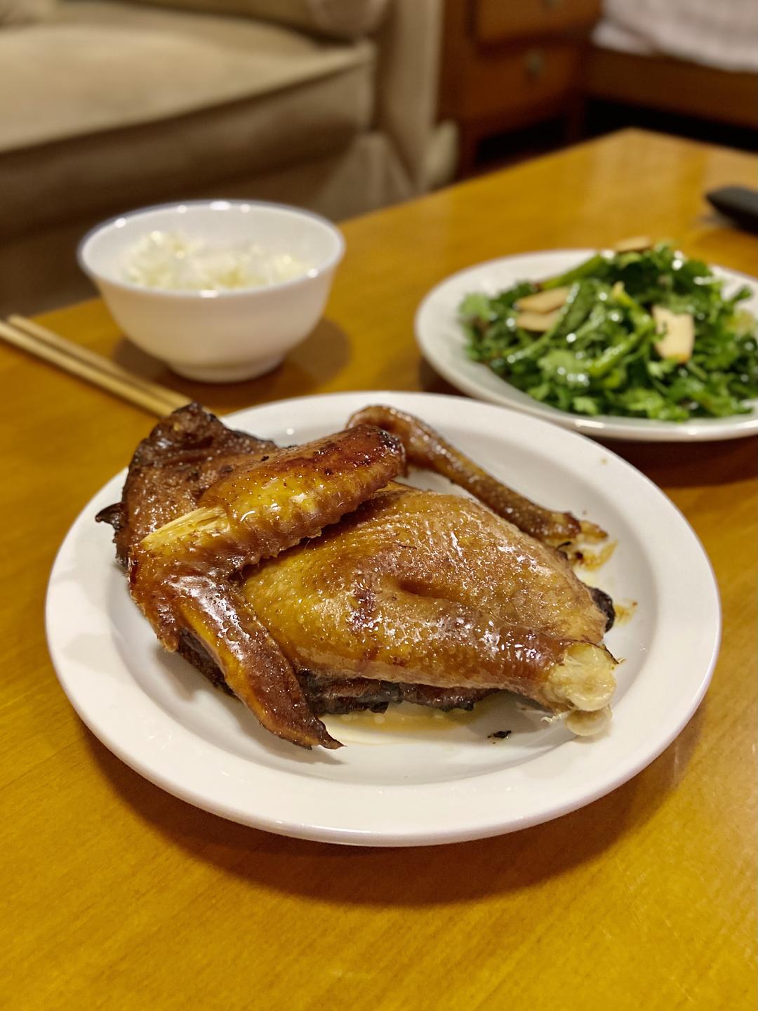 电饭煲焖鸡的做法