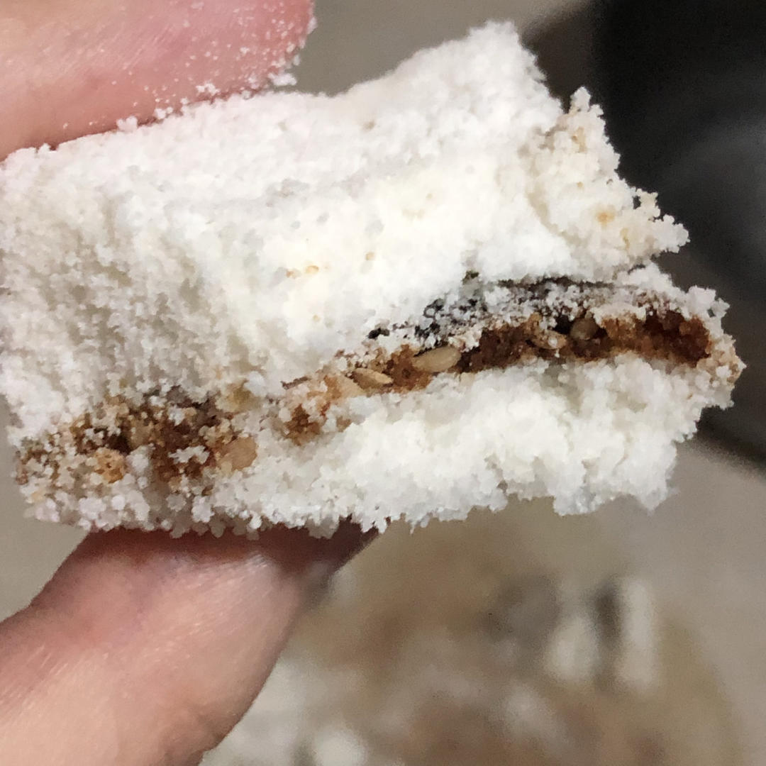 南方传统名点：松糕（亦可做定胜糕、“四神粉”松糕即简版八珍糕）——中式茶点和甜品（十六）