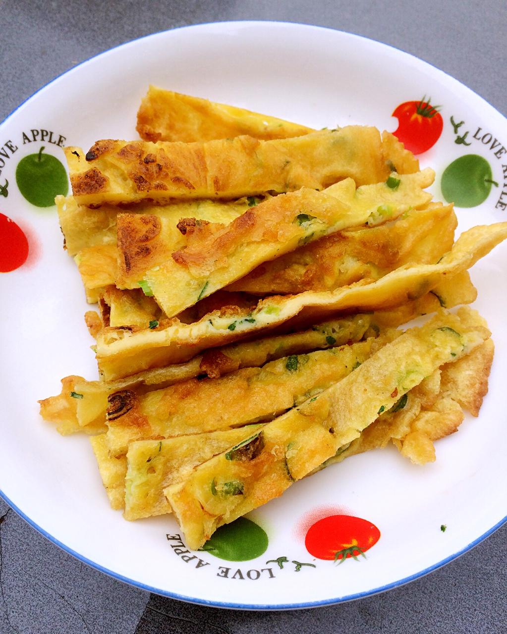 葱花鸡蛋饼