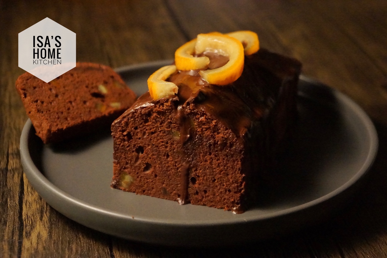 绵软湿润的橙子巧克力蛋糕 圣诞季的做法 步骤18