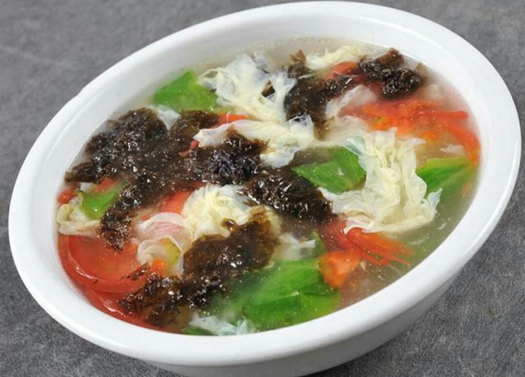 『崇年』师兄·番茄紫菜蛋花汤的做法