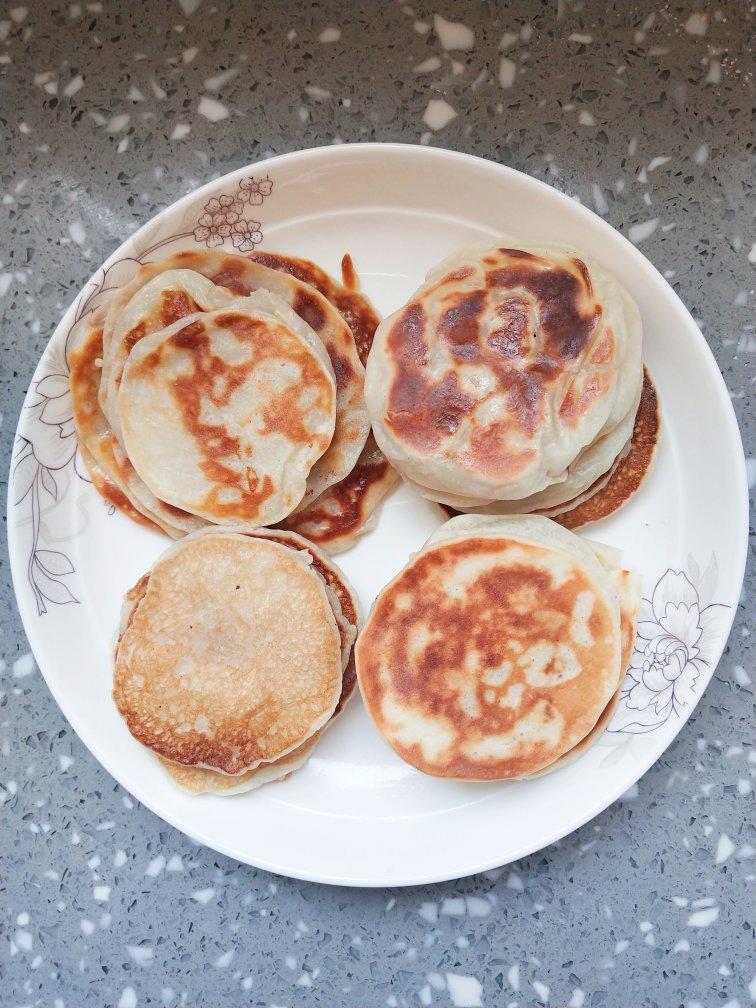 不用和面的【奶香糯米饼】