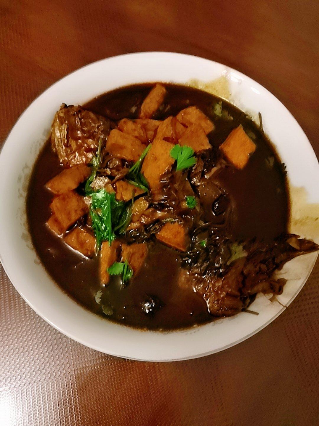 酱焖黄花鱼