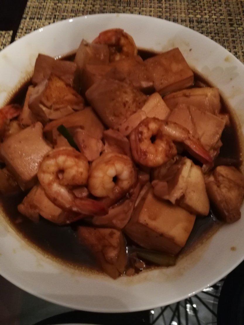 虾仁豆腐