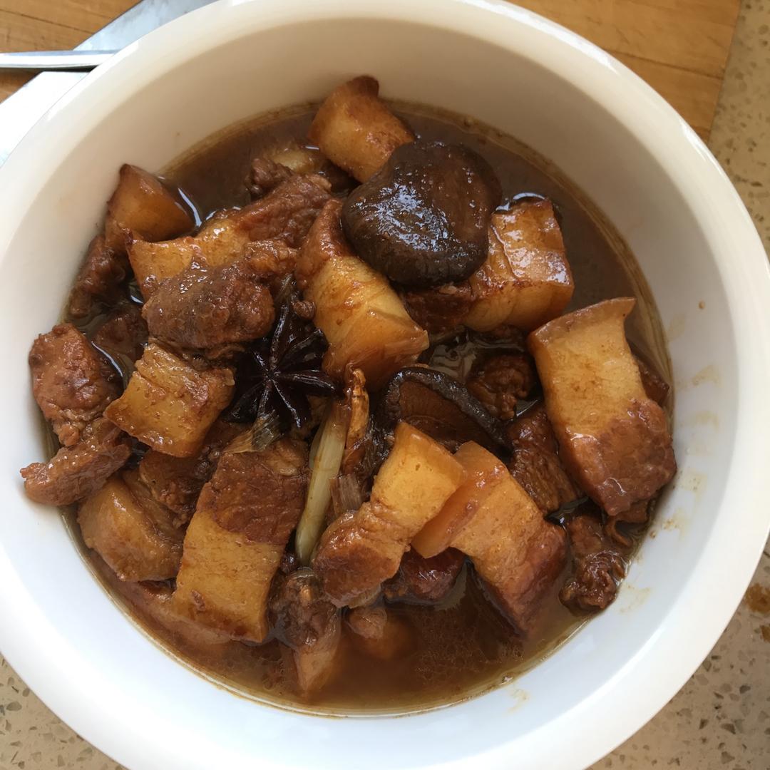 不焯水不放油的家常红烧肉