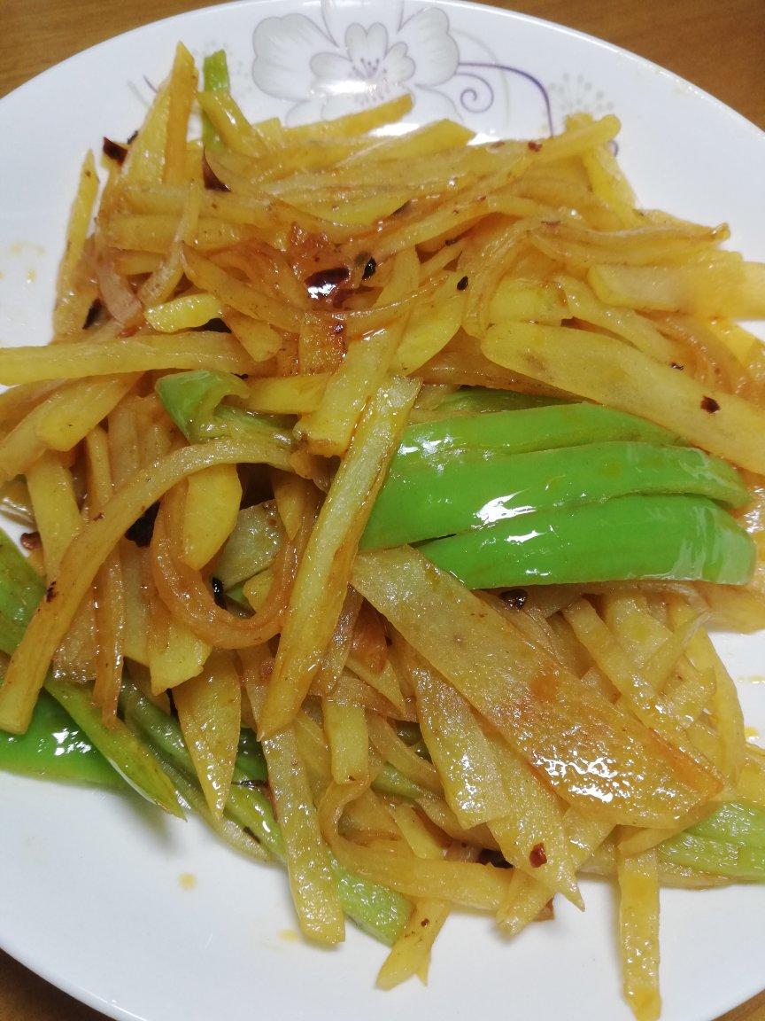 青椒土豆丝