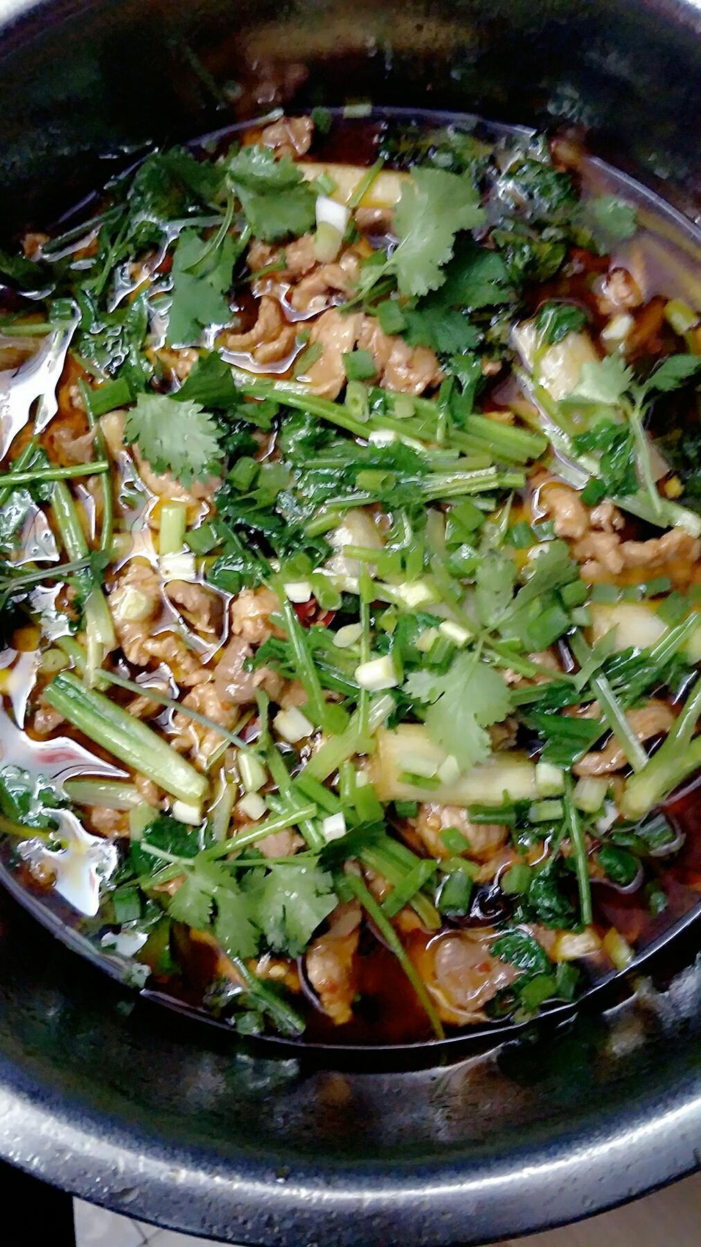 重庆水煮肉片的做法