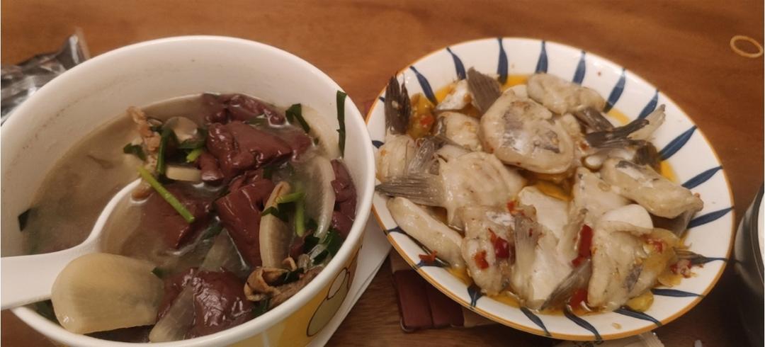 萝卜炖猪血（杀猪菜）