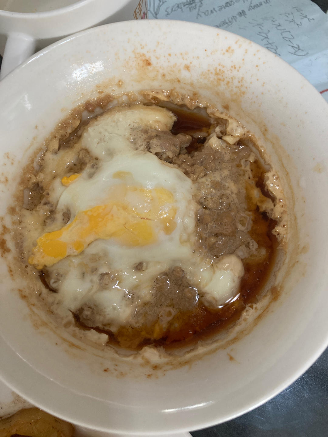 肉糜炖蛋