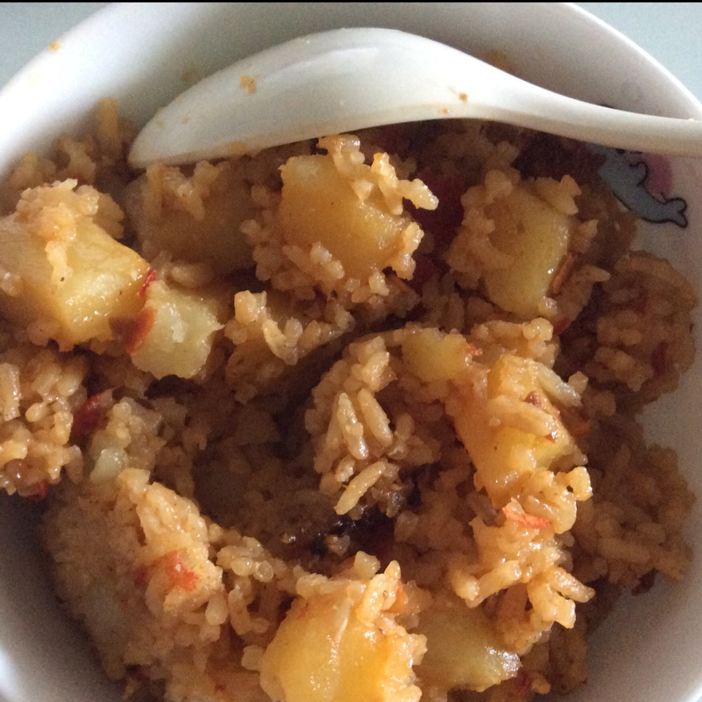 土豆焖饭（电饭锅版）